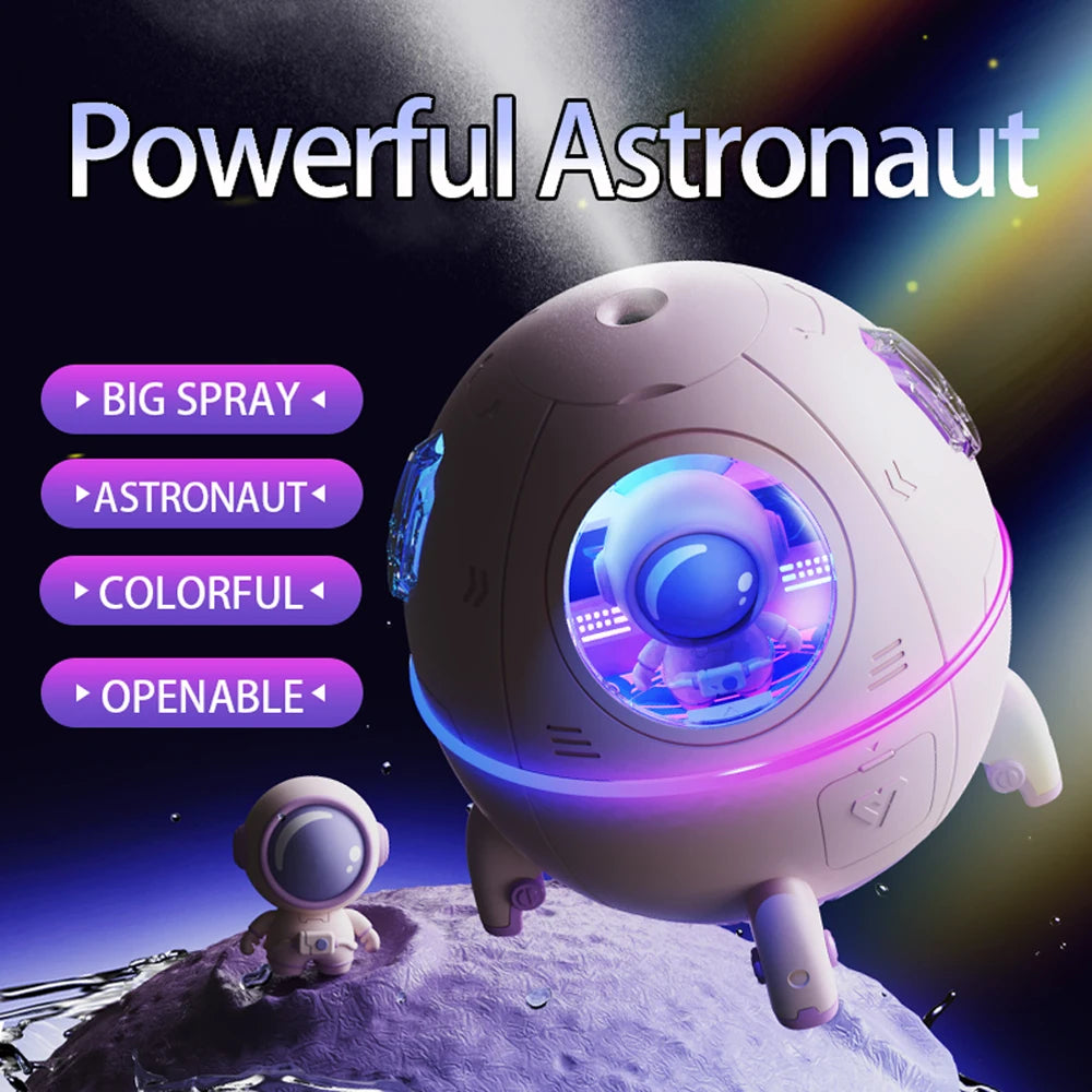 Nachtlicht & Luftbefeuchter Astronaut – USB, LED, 220ml