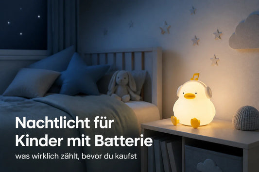 Nachtlicht für Kinder mit Batterie — was wirklich zählt, bevor du kaufst