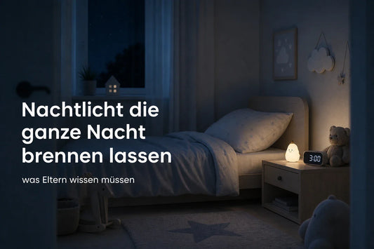 Nachtlicht die ganze Nacht brennen lassen — was Eltern wissen müssen