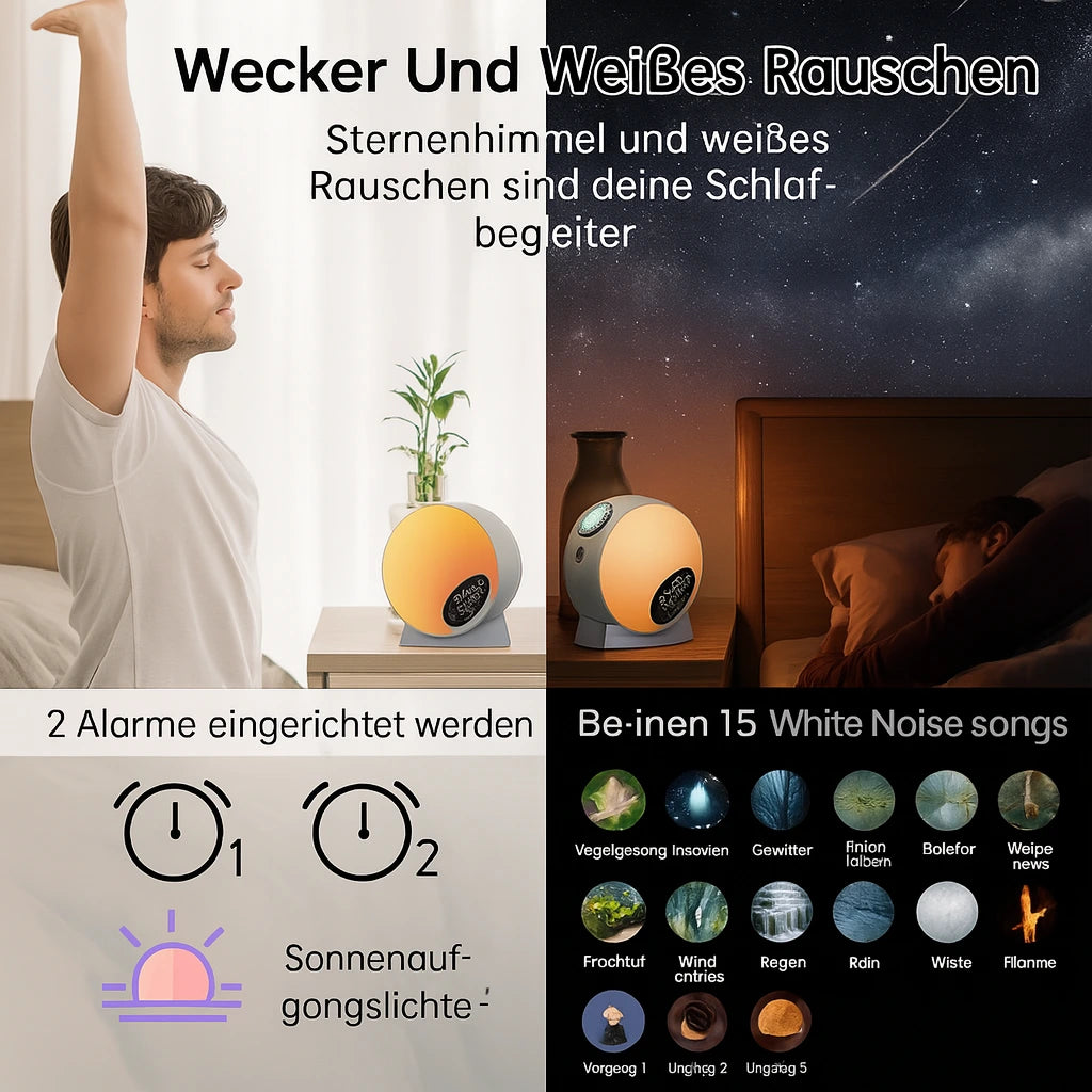 Sternenhimmel Projektor Pro – 13-in-1, Meteore, Klarbild