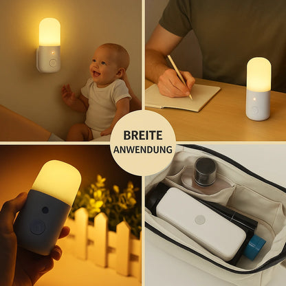 Nachtlicht Bewegung – USB, Dimmbar, Tragbar, LED Lampe