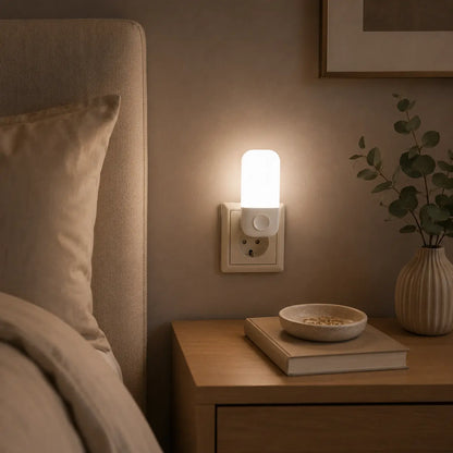 Nachtlicht Steckdose Nubo – LED, Dimmbar, Plug-in