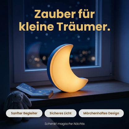Nachtlicht Steckdose Mond – Lichtautomatik, LED, Weiß