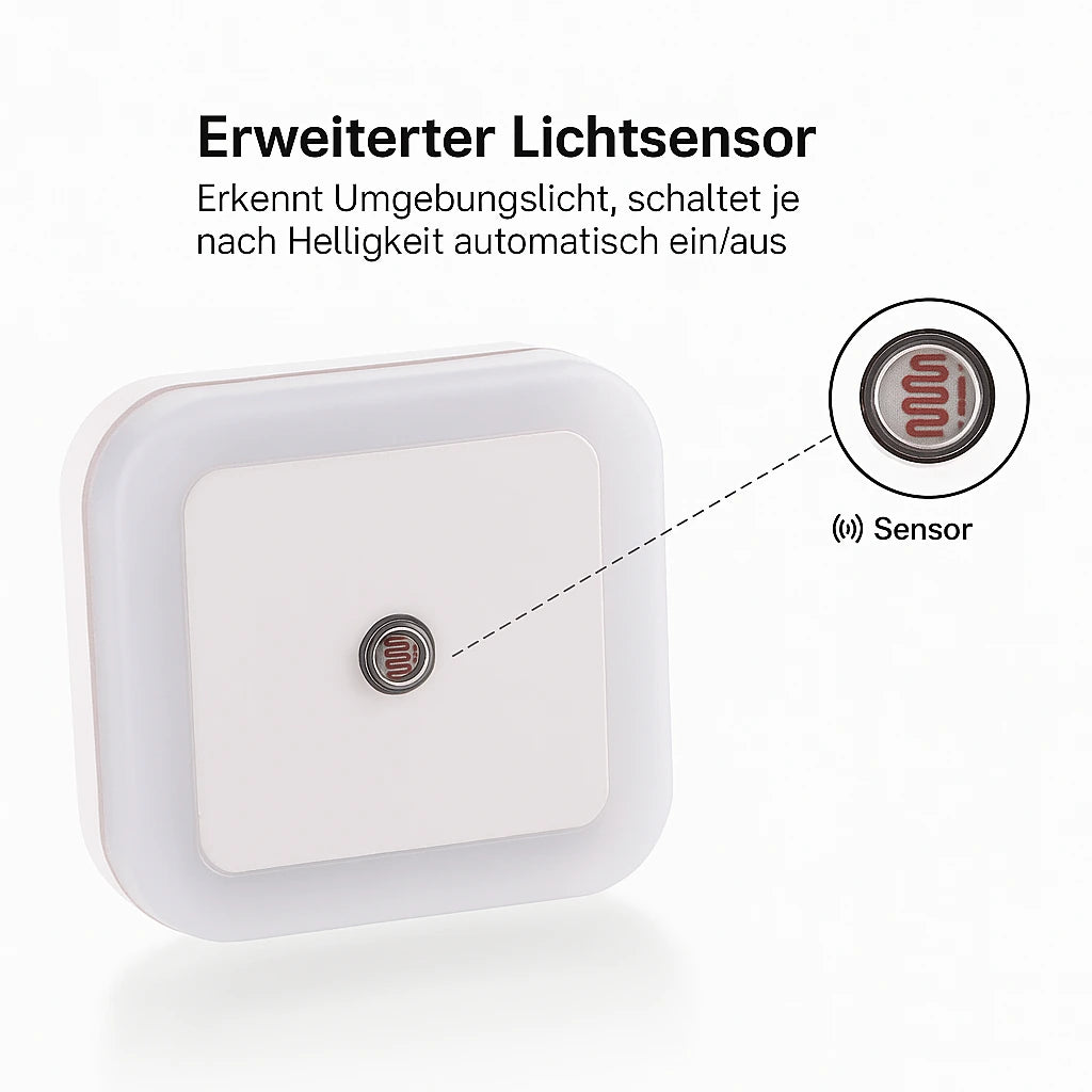 Nachtlicht Bewegung Flur & Kinderzimmer – LED, Kompakt