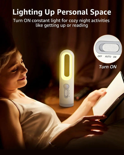 Stilllicht Taschenlampe – Bewegungssensor, 2-in-1 LED