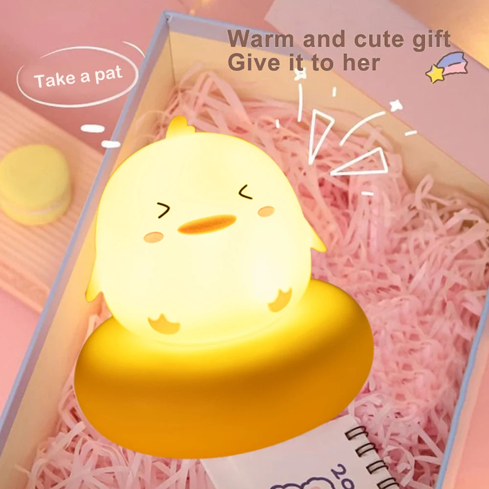 Babys Nachtlicht kleiner Bär – 3 Stufen, USB, Babyzimmer