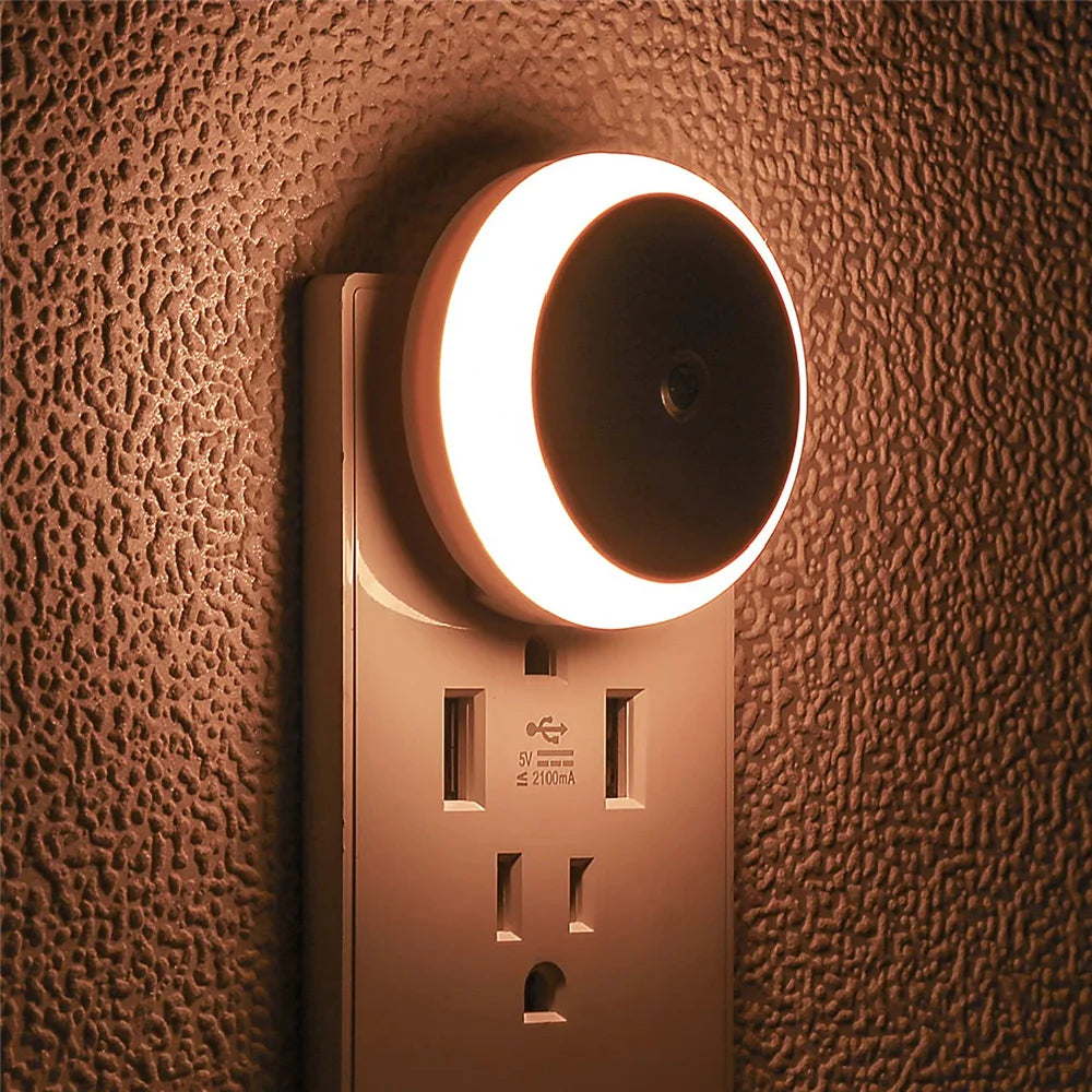 Nachtlicht Steckdose AURA – Automatischer Lichtsensor
