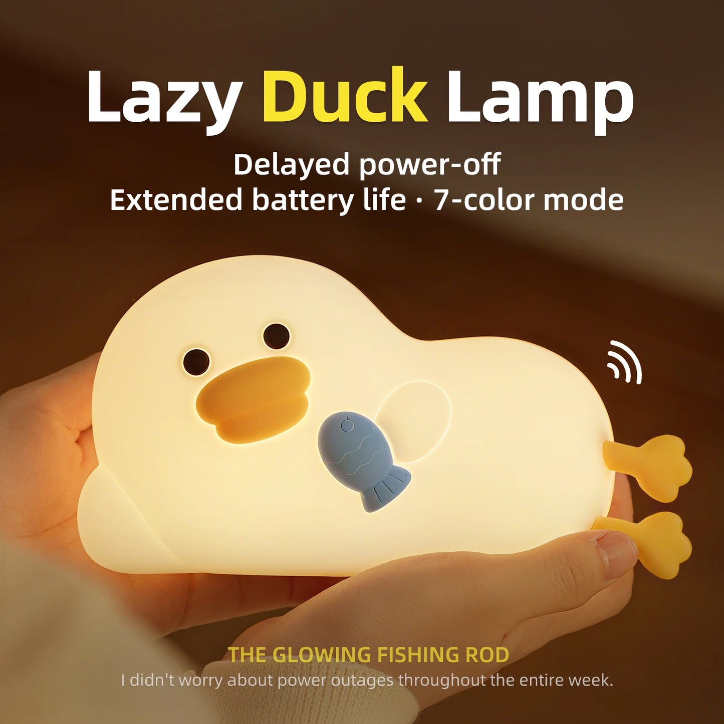 Enten Nachtlicht – Touch, Timer, weich