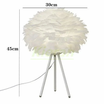 Nachtlicht Erwachsene Feder – Nordic Design, Deko Leuchte