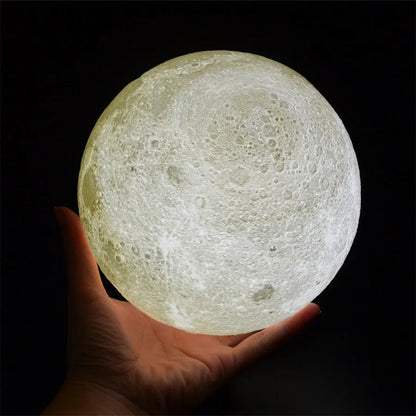 Nachtlicht Mond – Farbwechsel, Touch, USB, LED