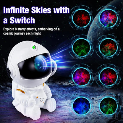 Sternenhimmel Projektor Astronaut – LED, Decke, Deko