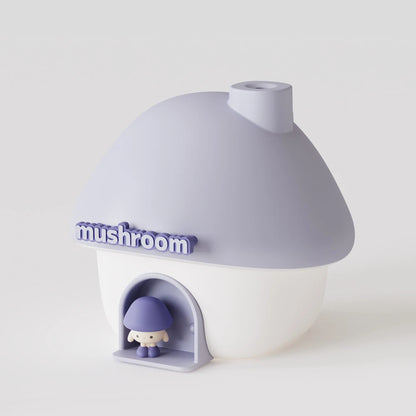 Nachtlicht & Luftbefeuchter Pilzhaus – LED, USB, Aroma
