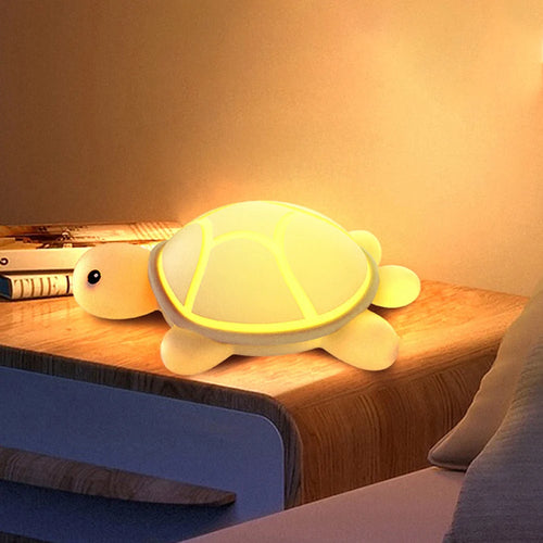 Nachtlicht Schildkröte – Farbwechsel, Silikon, LED