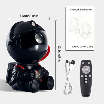 Sternenhimmel Projektor Astronaut Schwarz – LED, Decke