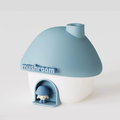 Nachtlicht & Luftbefeuchter Pilzhaus – LED, USB, Aroma
