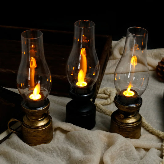 Nachtlicht Erwachsene Laterne Retro – LED Deko