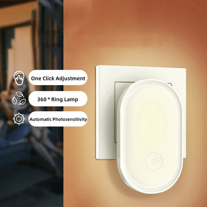 Nachtlicht Steckdose VIRMA – Lichtsteuerung, LED, EU Plug