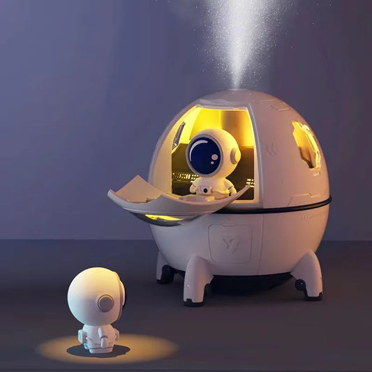 Nachtlicht & Luftbefeuchter Astronaut – USB, LED, 220ml