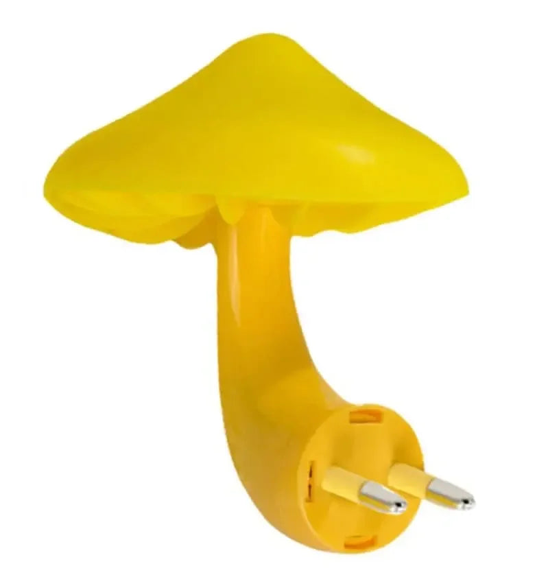 Nachtlicht Steckdose Pilz – Lichtsensor, LED, EU Plug