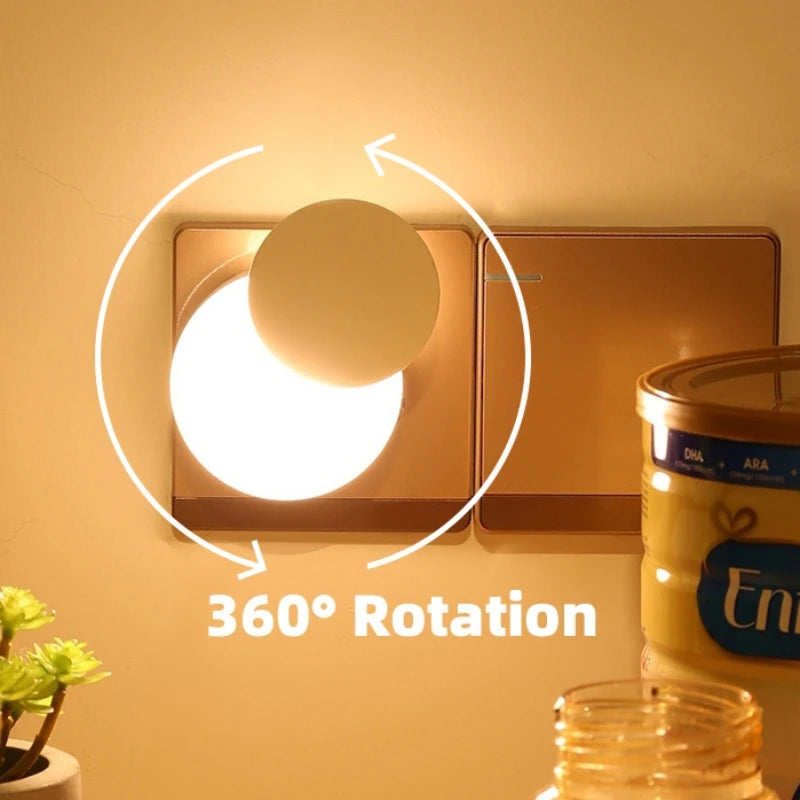 Nachtlicht Steckdose Ekko – LED, Automatik