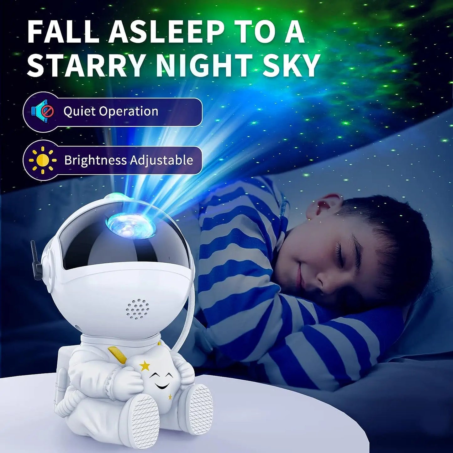 Sternenhimmel Projektor Astronaut – LED, Decke, Deko