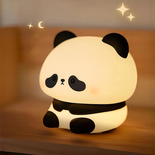 Panda Nachtlicht – Wiederaufladbar, Silikon, Timer