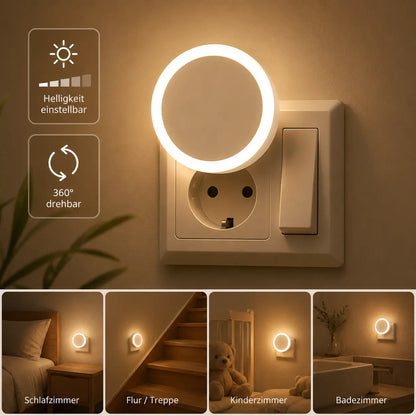 Nachtlicht Steckdose Ekko – LED, Automatik
