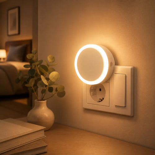 Nachtlicht Steckdose Ekko – LED, Automatik