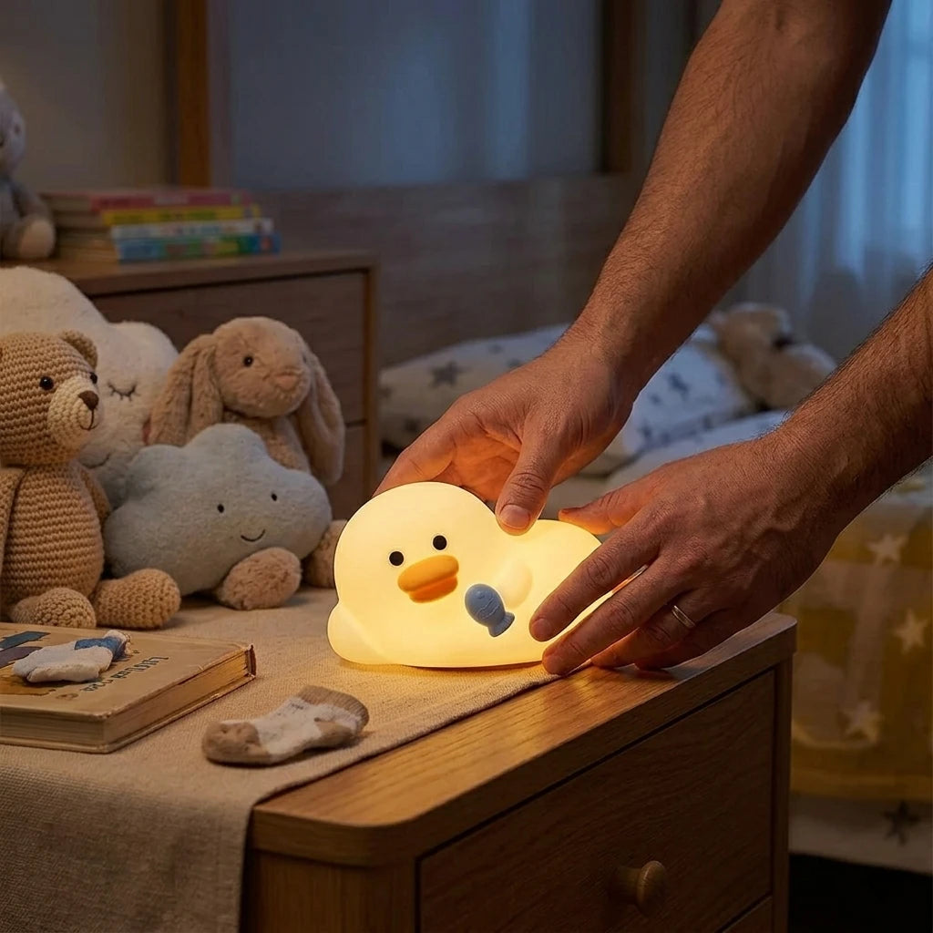 Enten Nachtlicht – Touch, Timer, weich