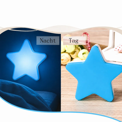 Nachtlicht Steckdose Sterne – LED, Dekolicht, sanftes Licht