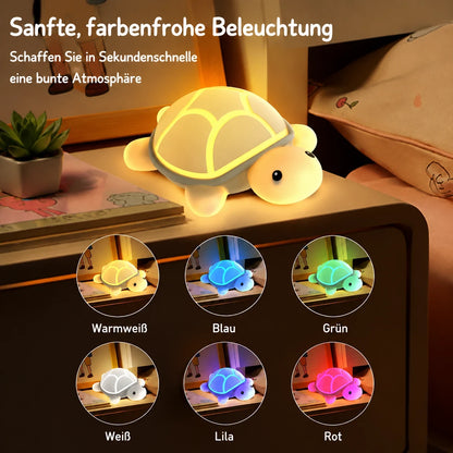 Nachtlicht Schildkröte – Farbwechsel, Silikon, LED