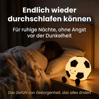 Fußball Nachtlicht – 3 Stufen, Silikon, USB, Dimmbar