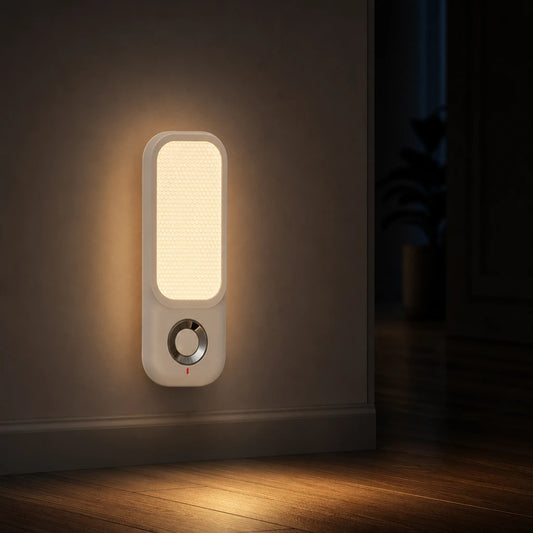 Nachtlicht Bewegung LED 2-in-1 –Taschenlampe, Plug-In
