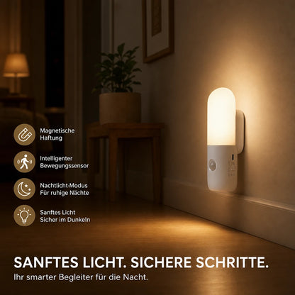 Nachtlicht Bewegung – USB, Dimmbar, Tragbar, LED Lampe