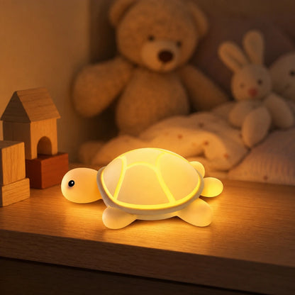 Nachtlicht Schildkröte – Farbwechsel, Silikon, LED