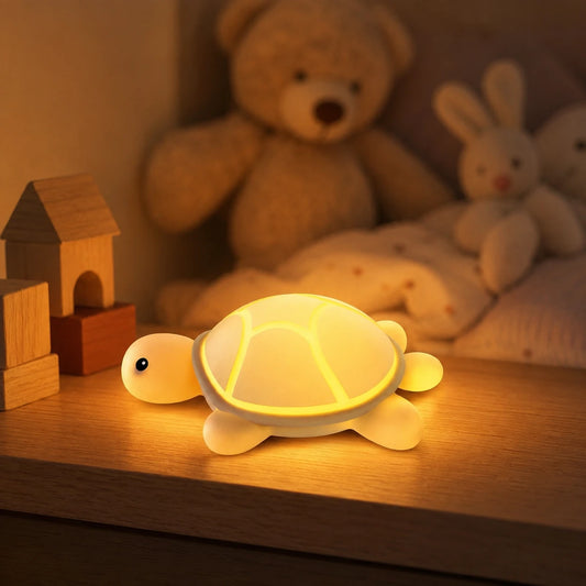 Nachtlicht Schildkröte – Farbwechsel, Silikon, LED