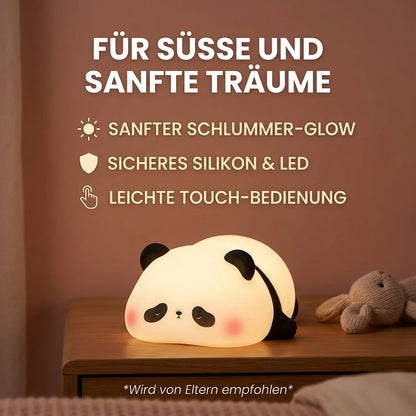 Panda Nachtlicht LED – USB, Silikon, Timer