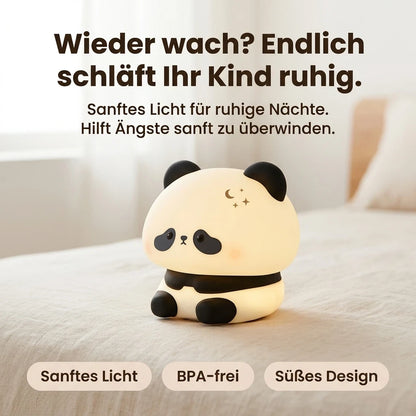 Panda Nachtlicht – Wiederaufladbar, Silikon, Timer