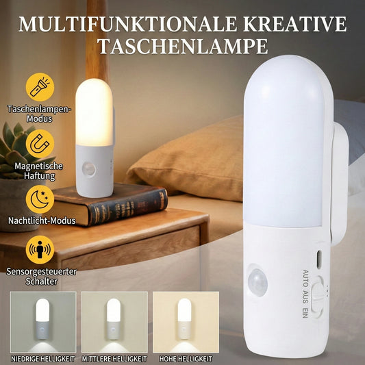 Nachtlicht Bewegung – USB, Dimmbar, Tragbar, LED Lampe