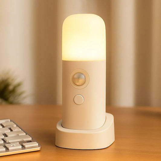 Nachtlicht Bewegung – USB, Dimmbar, Tragbar, LED Lampe