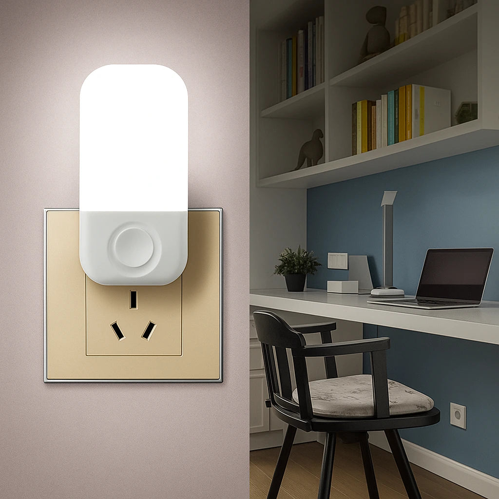 Nachtlicht Steckdose Nubo – LED, Dimmbar, Plug-in