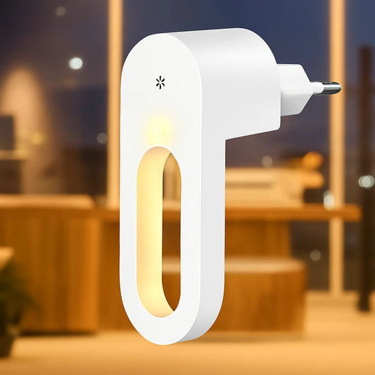 Stilllicht Steckdose – Dämmerungssensor, warmweiß, LED
