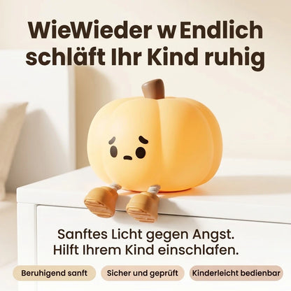 Nachtlicht Kürbis – Niedlich, Silikon, Timer, Dimmbar