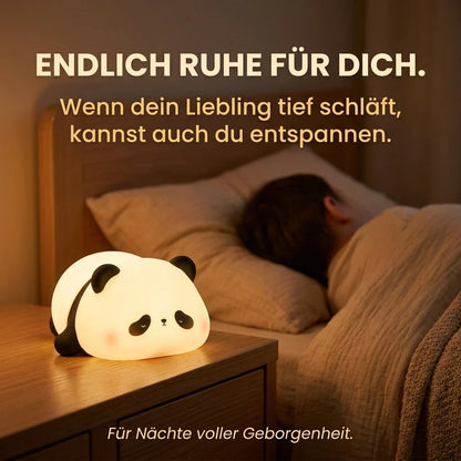 Panda Nachtlicht LED – USB, Silikon, Timer