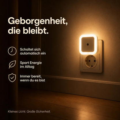 Nachtlicht Steckdose Flur & Kinderzimmer – LED, Kompakt