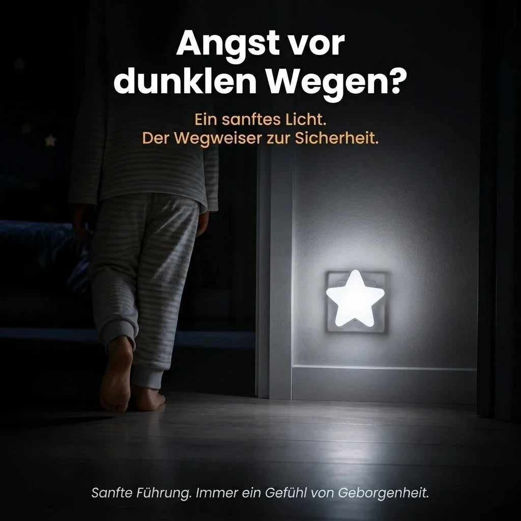 Nachtlicht Steckdose Sterne – LED, Dekolicht, sanftes Licht