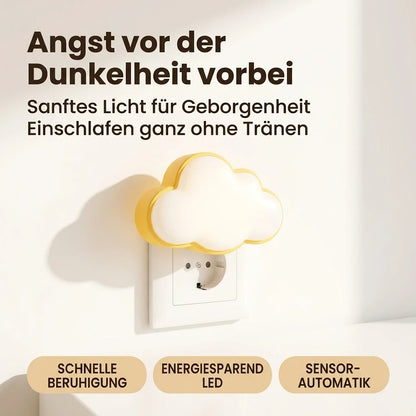 Nachtlicht Steckdose Wolke – Auto Ein/Aus